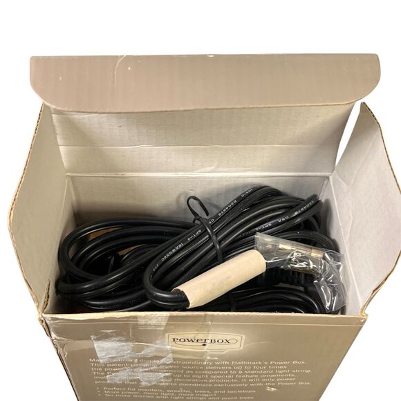 NOS Hallmark 2005 Powerbox Electrical Power Supply Light Up Christmas Ornaments - Picture 8 of 9